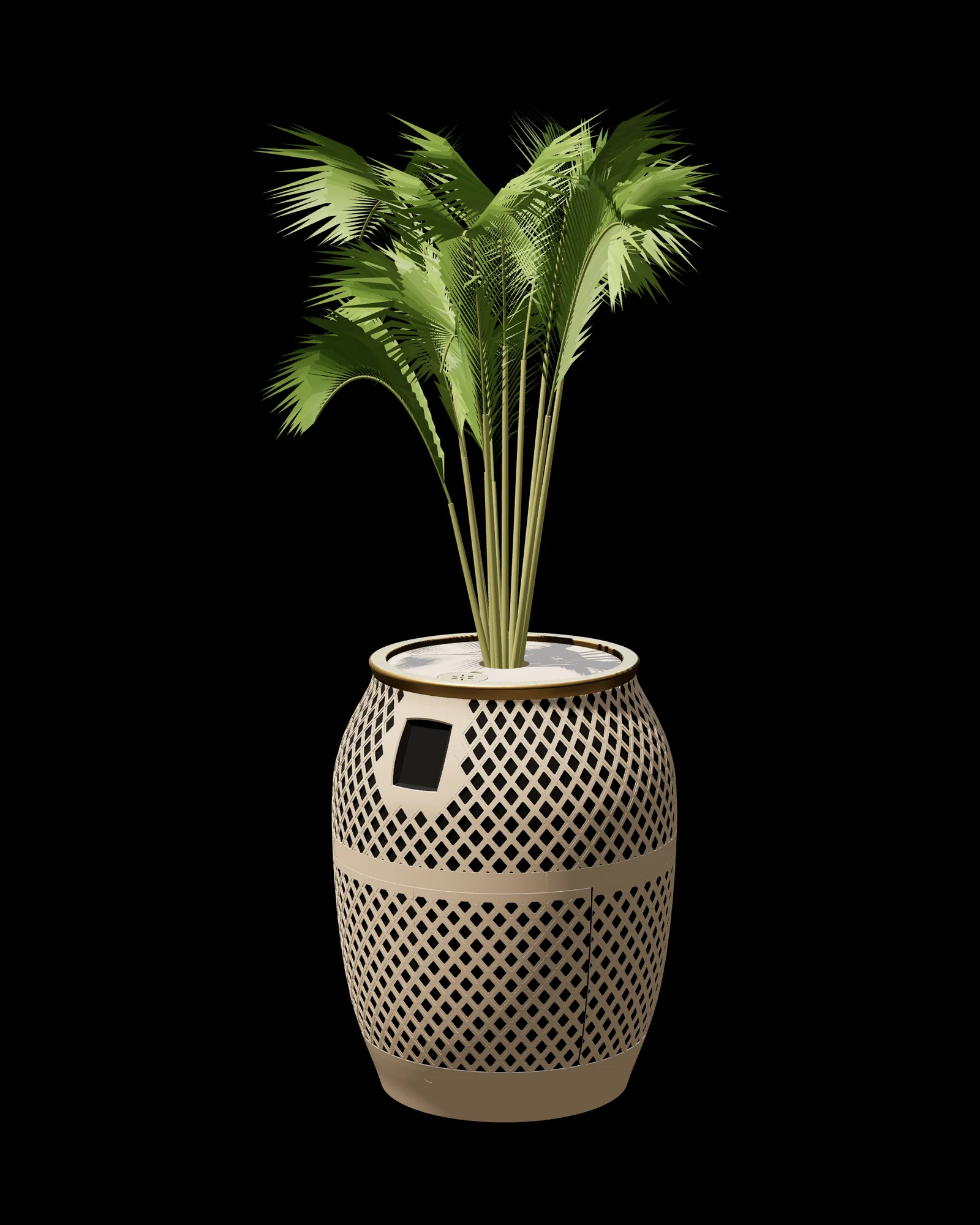 Purispira Home Jali in Clay